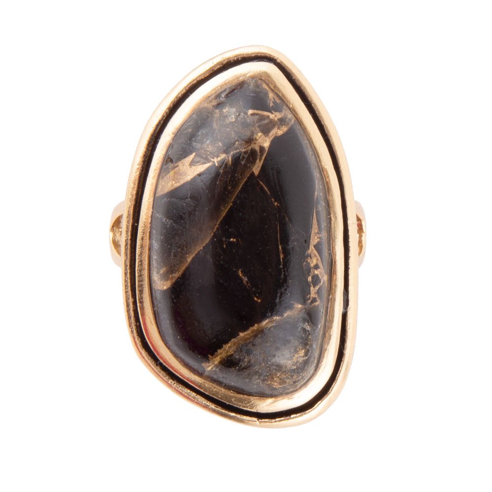 Gold Infused Matrix Ring