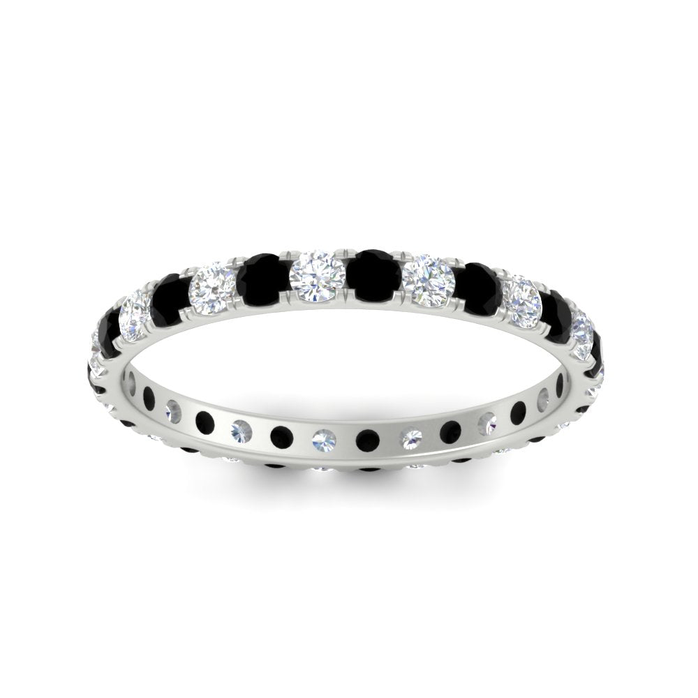 0.75 Ct. Round Diamond Eternity Wedding Band in Gold or Platinum