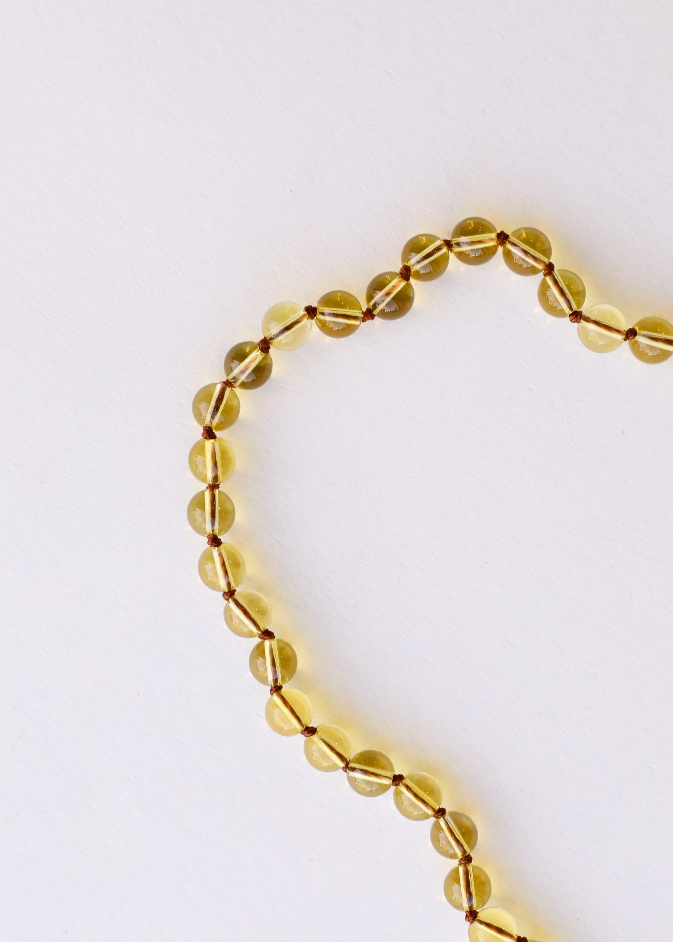 Pure Gemstone + Citrine || Anklet or Bracelet