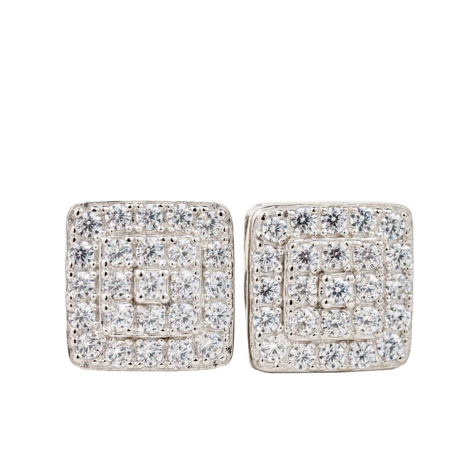 Square Stud Earrings