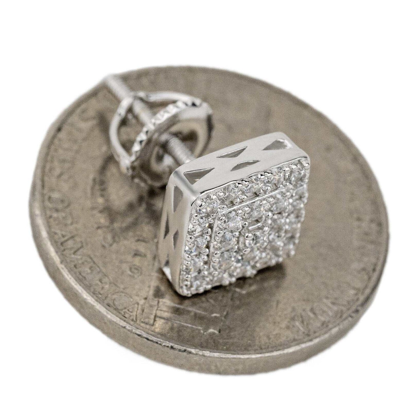 Square Stud Earrings