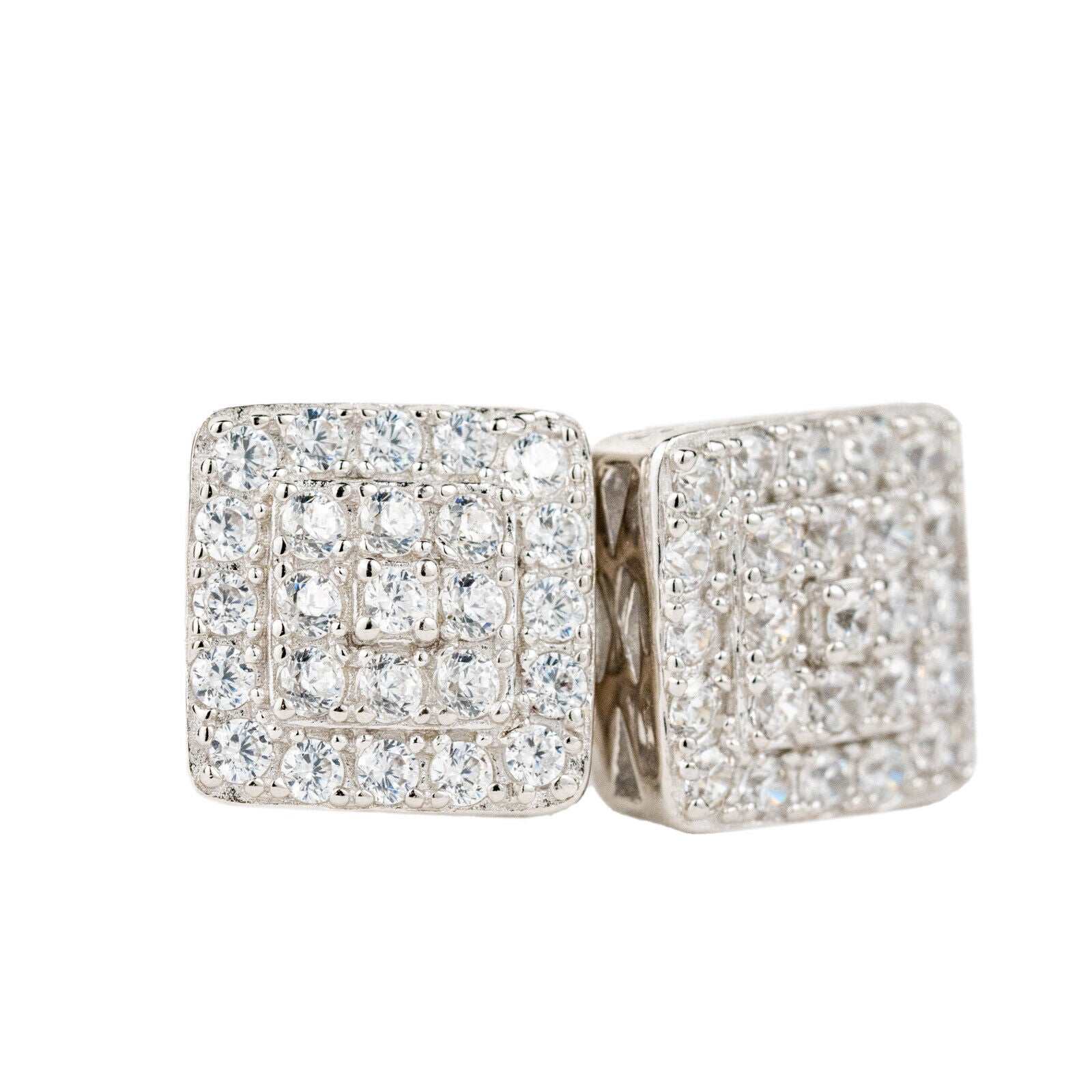 Square Stud Earrings