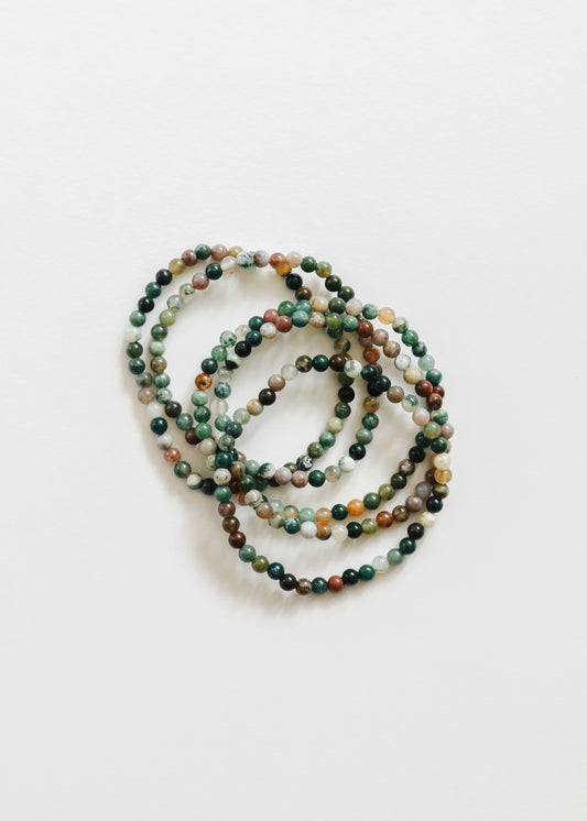 Polished Agate || Adult Bracelet