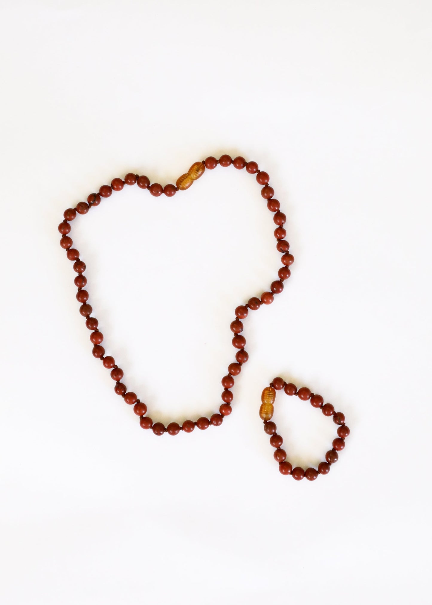 Pure Gemstone + Red Jasper || Necklace