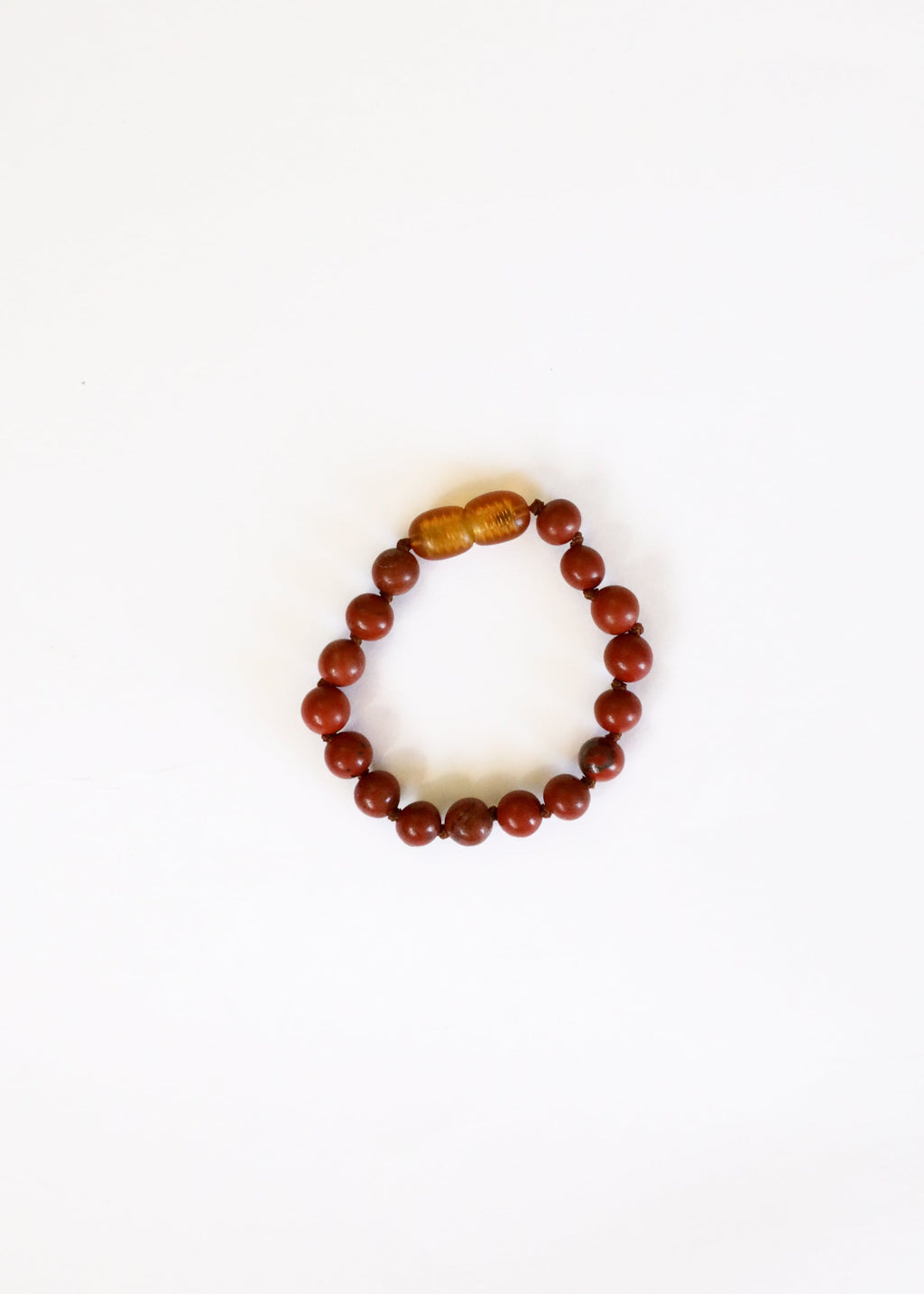 Pure Gemstone + Red Jasper || Anklet or Bracelet