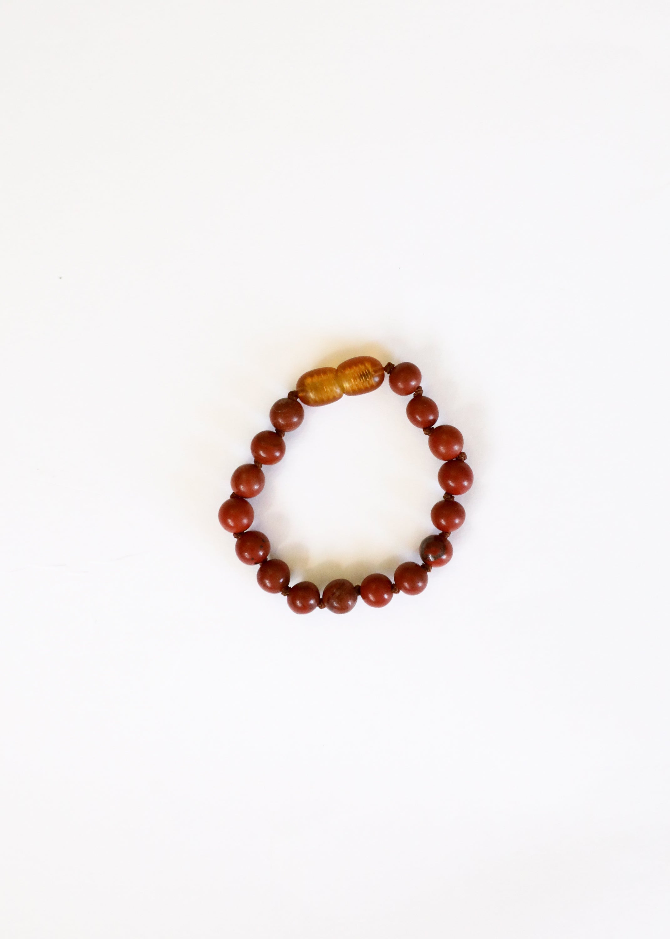 Pure Gemstone + Red Jasper || Anklet or Bracelet