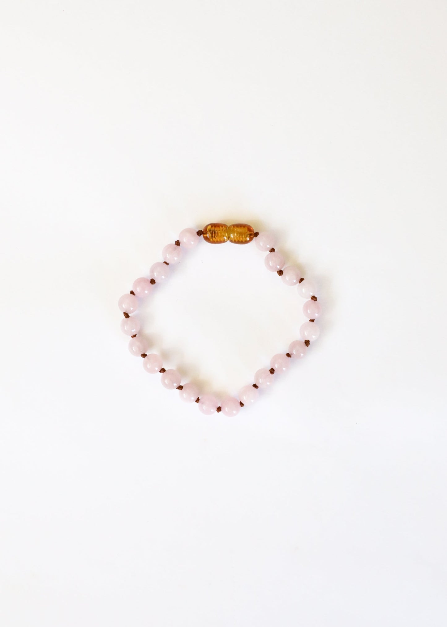 Pure Gemstone + Rose Quartz || Anklet or Bracelet