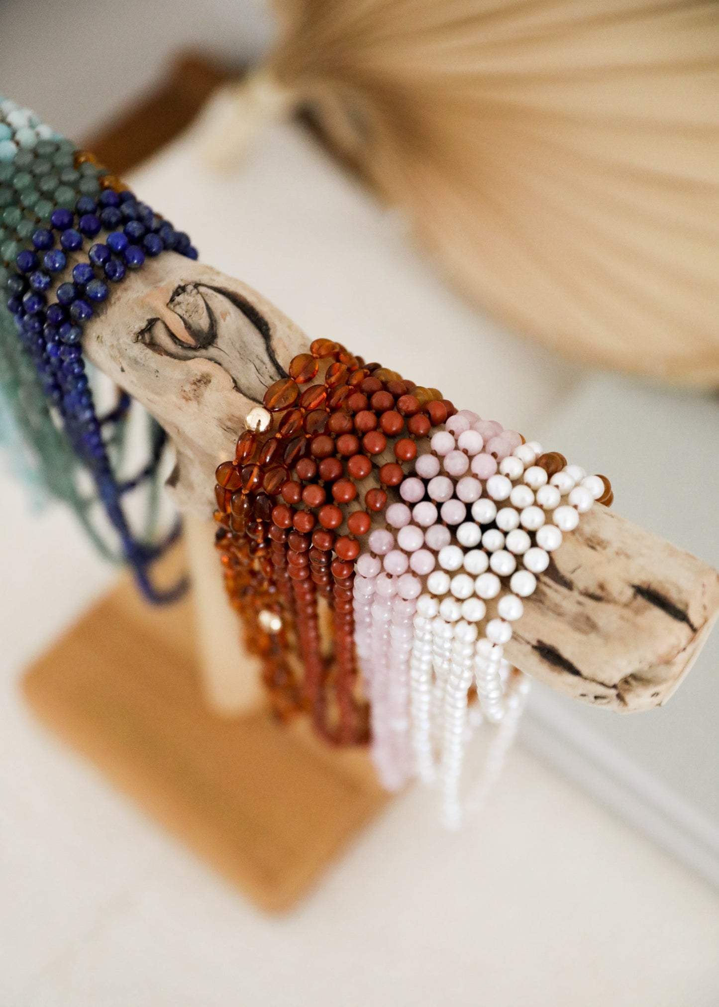 Pure Gemstone + Pearl || Necklace