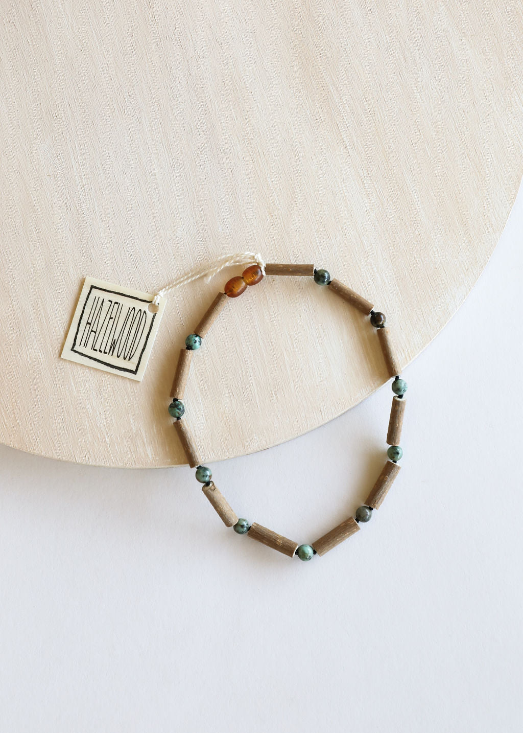 Hazelwood + Turquoise Jasper Necklace