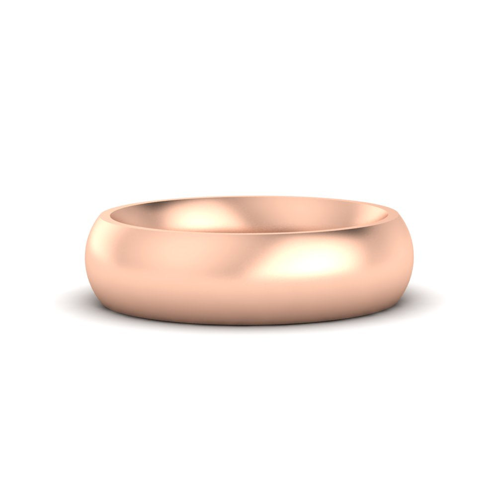 Minimalist 4mm Mens Wedding Band