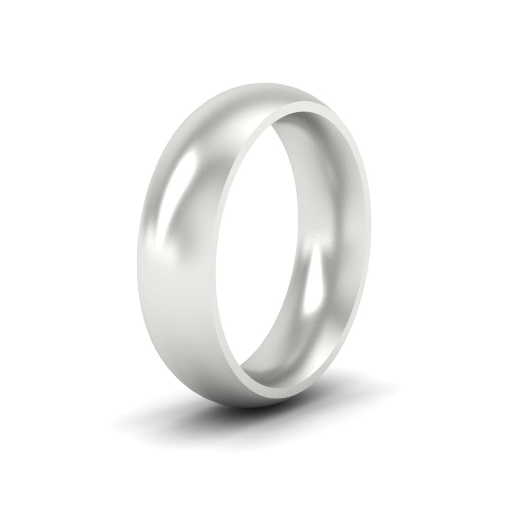 Minimalist 4mm Mens Wedding Band