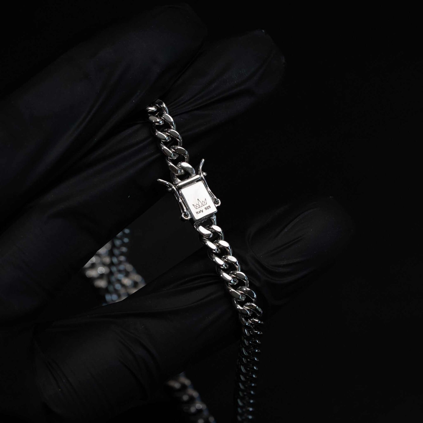 Miami Cuban Link Chains - Solid 925 Sterling Silver 5/8mm