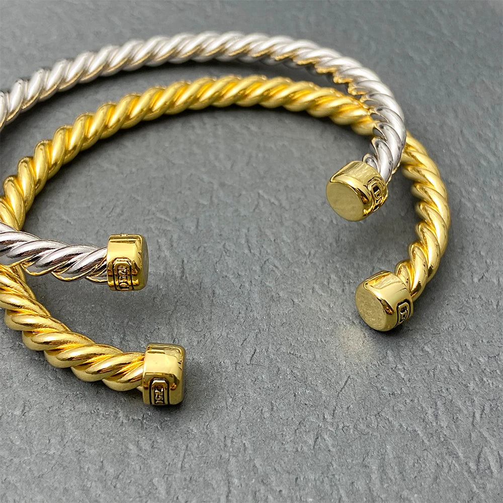 David Yurman High Quality Round Toe Bracelets Luxury Unisex Bracelets Wholesale Jewelry-2