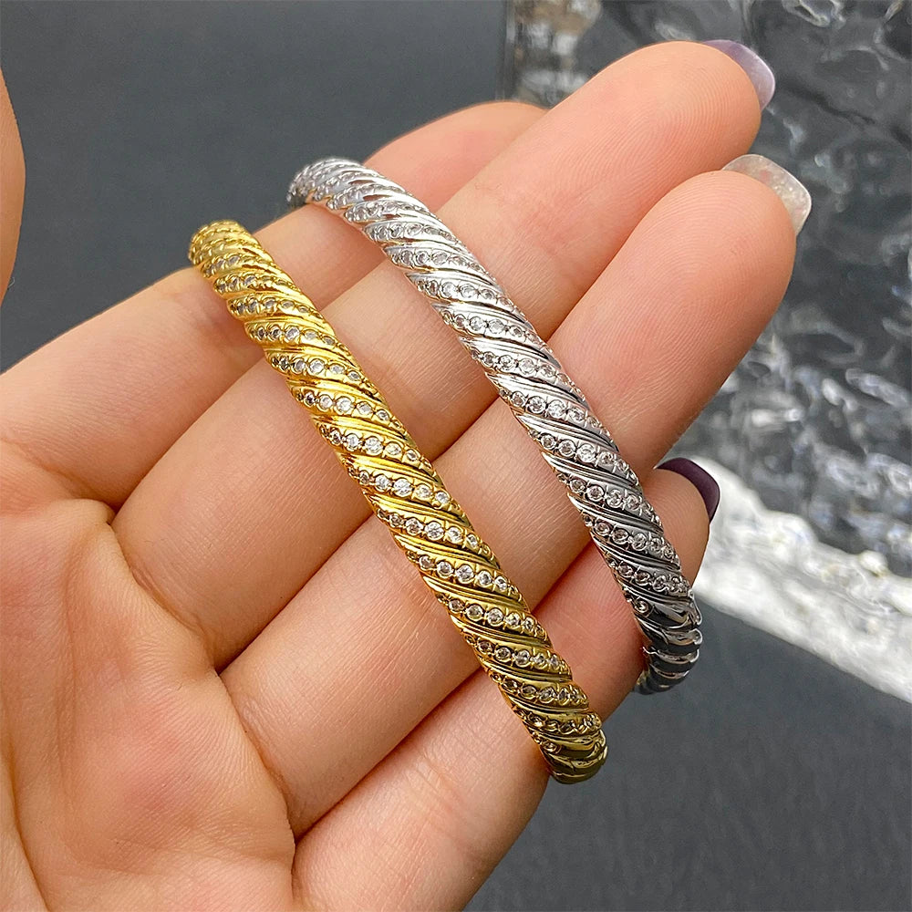 David Yurman High-Quality Diamond Bracelets Luxury Diamond Bracelets for Men and Women Wholesale Jewelry-5