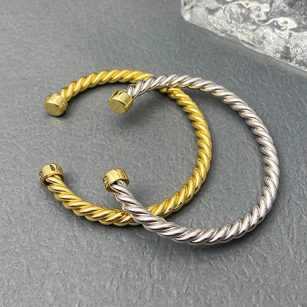 David Yurman High Quality Round Toe Bracelets Luxury Unisex Bracelets Wholesale Jewelry-1