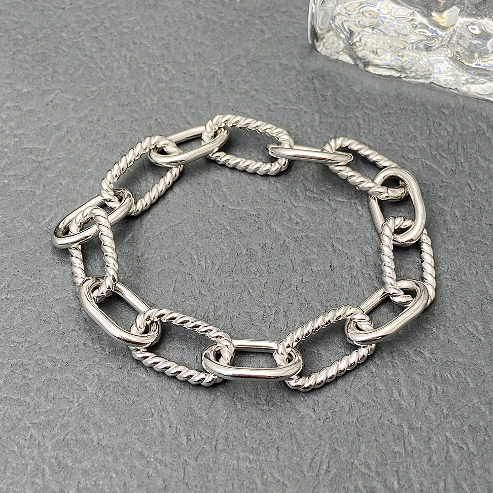 David Yurman High Quality Diamond Button Wire Swivel Clasp Bracelet Luxury Unisex Jewelry Wholesale-7