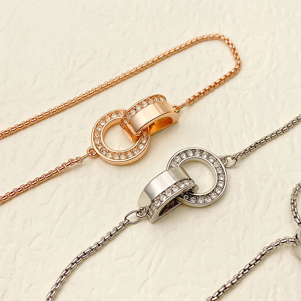 Austrian SWARO Diamond Bracelet European and American Luxury High Quality Gemstone Bracelet Women Jewelry Wholesale-1