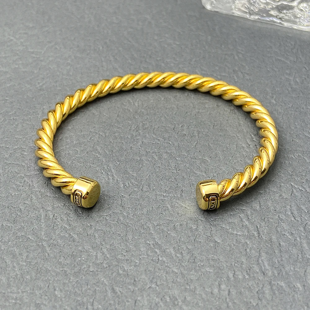 David Yurman High Quality Round Toe Bracelets Luxury Unisex Bracelets Wholesale Jewelry-4