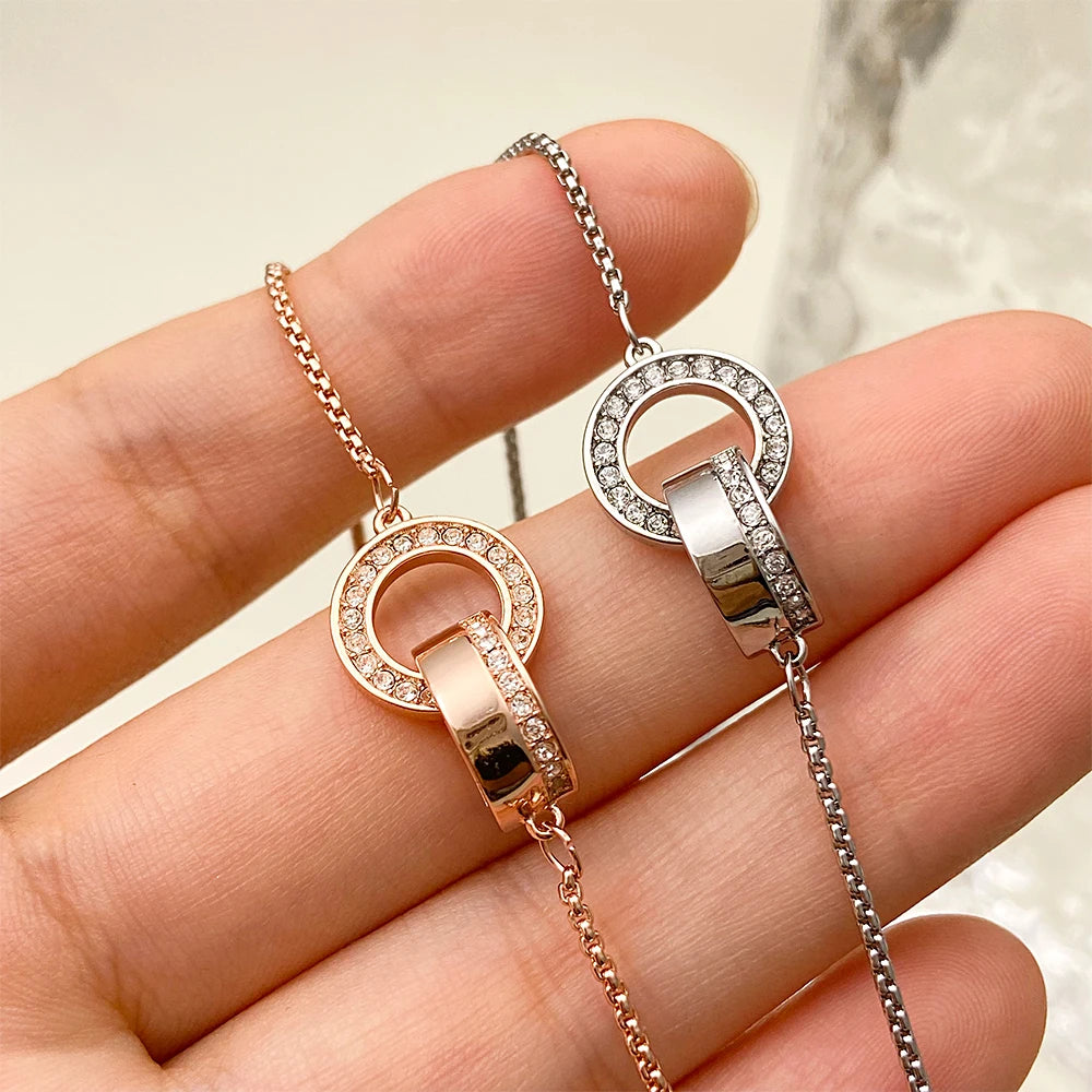 Austrian SWARO Diamond Bracelet European and American Luxury High Quality Gemstone Bracelet Women Jewelry Wholesale-4