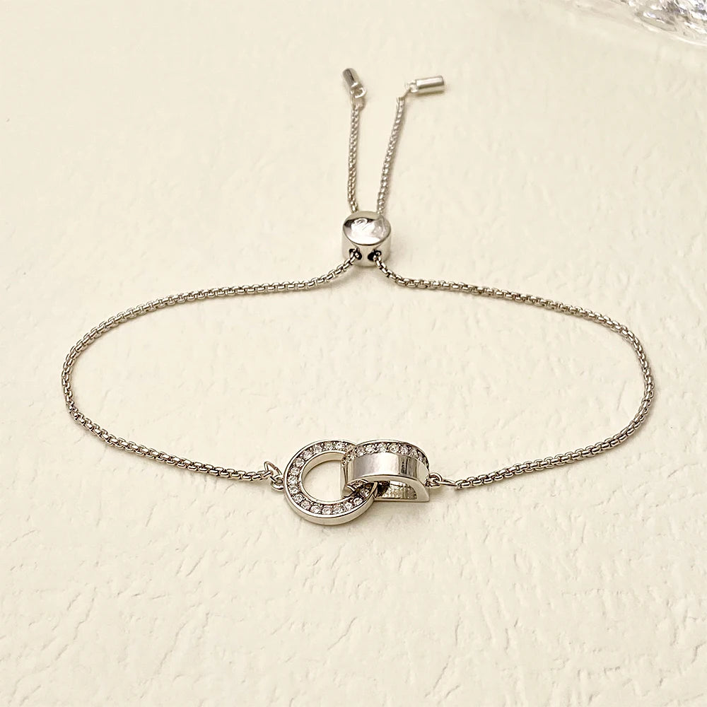 Austrian SWARO Diamond Bracelet European and American Luxury High Quality Gemstone Bracelet Women Jewelry Wholesale-6