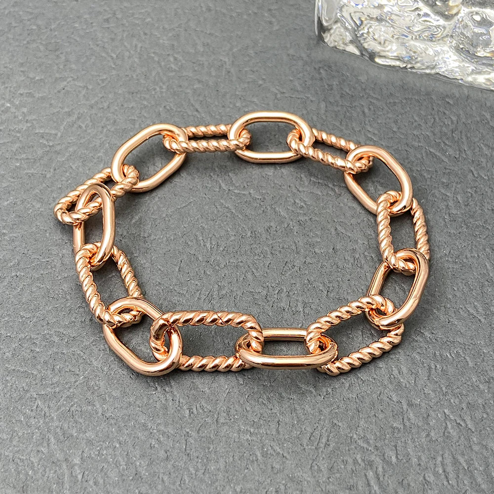 David Yurman High Quality Diamond Button Wire Swivel Clasp Bracelet Luxury Unisex Jewelry Wholesale-5