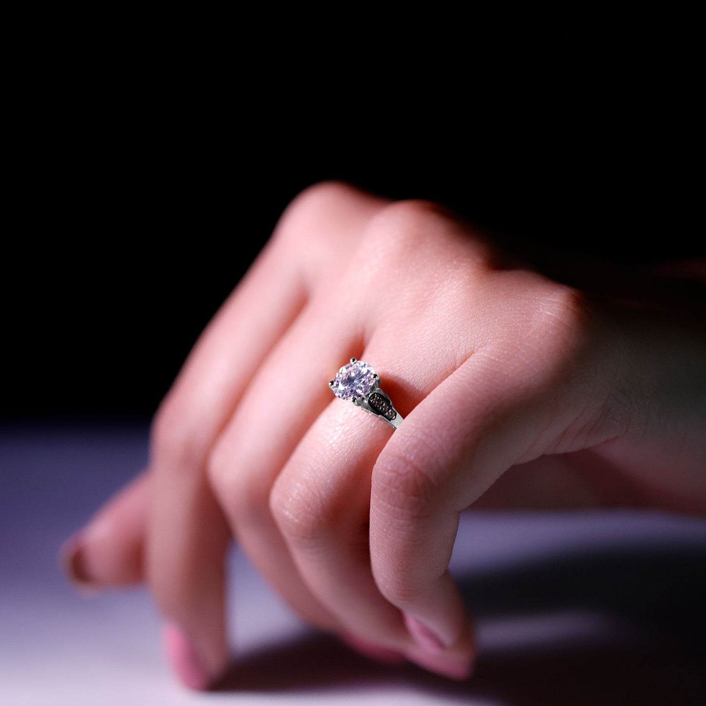 Brilliant Cut Lab Grown Diamond Trending Engagement Ring