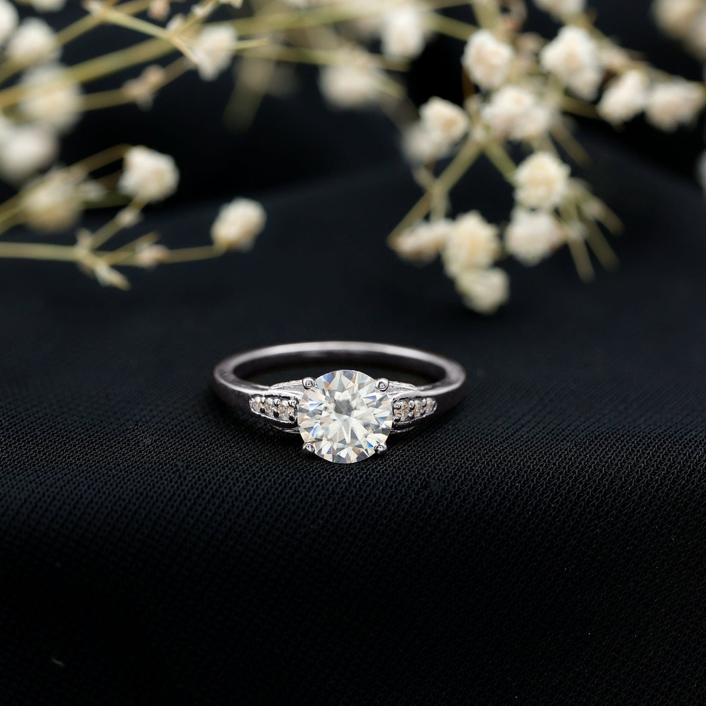 Brilliant Cut Lab Grown Diamond Trending Engagement Ring