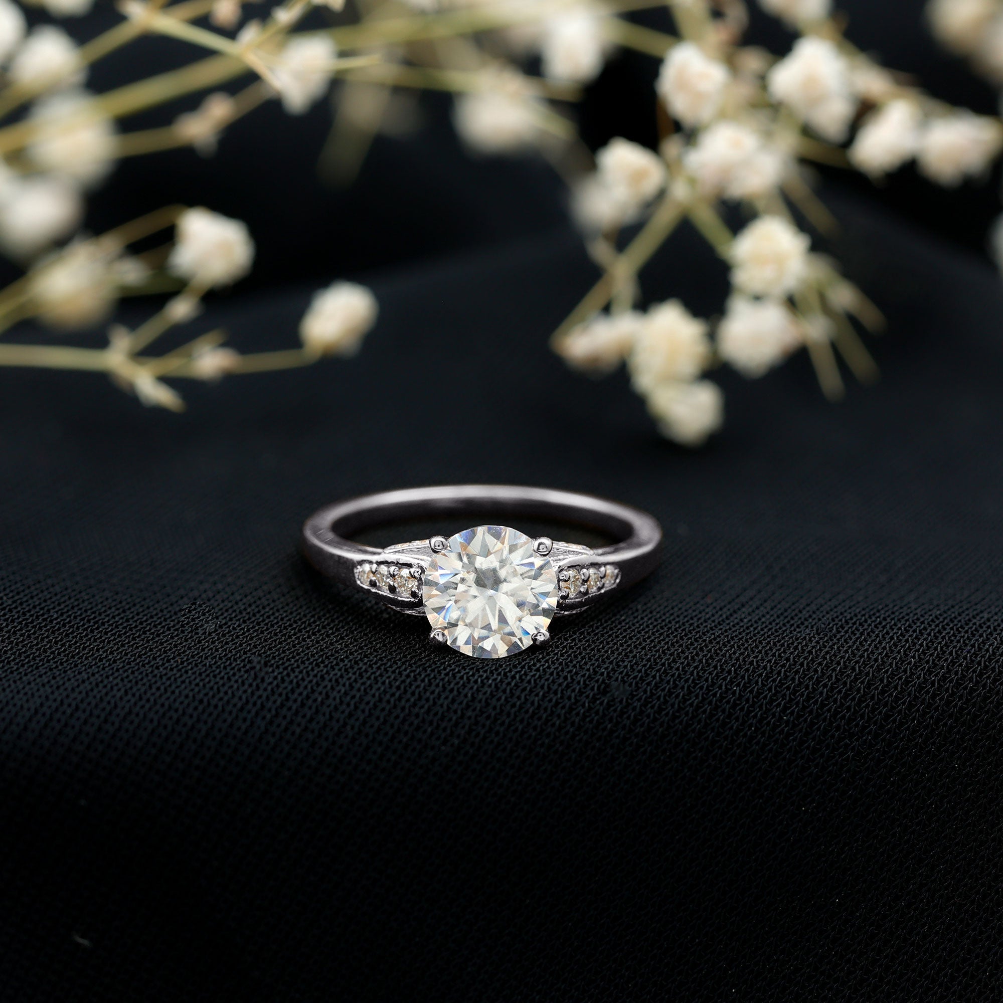 Brilliant Cut Lab Grown Diamond Trending Engagement Ring