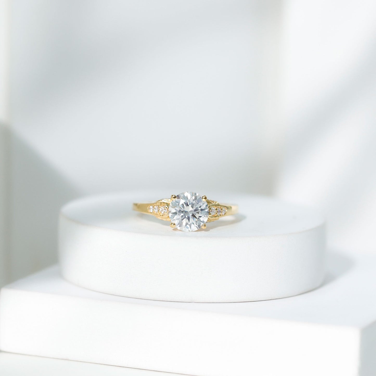 Brilliant Cut Lab Grown Diamond Trending Engagement Ring