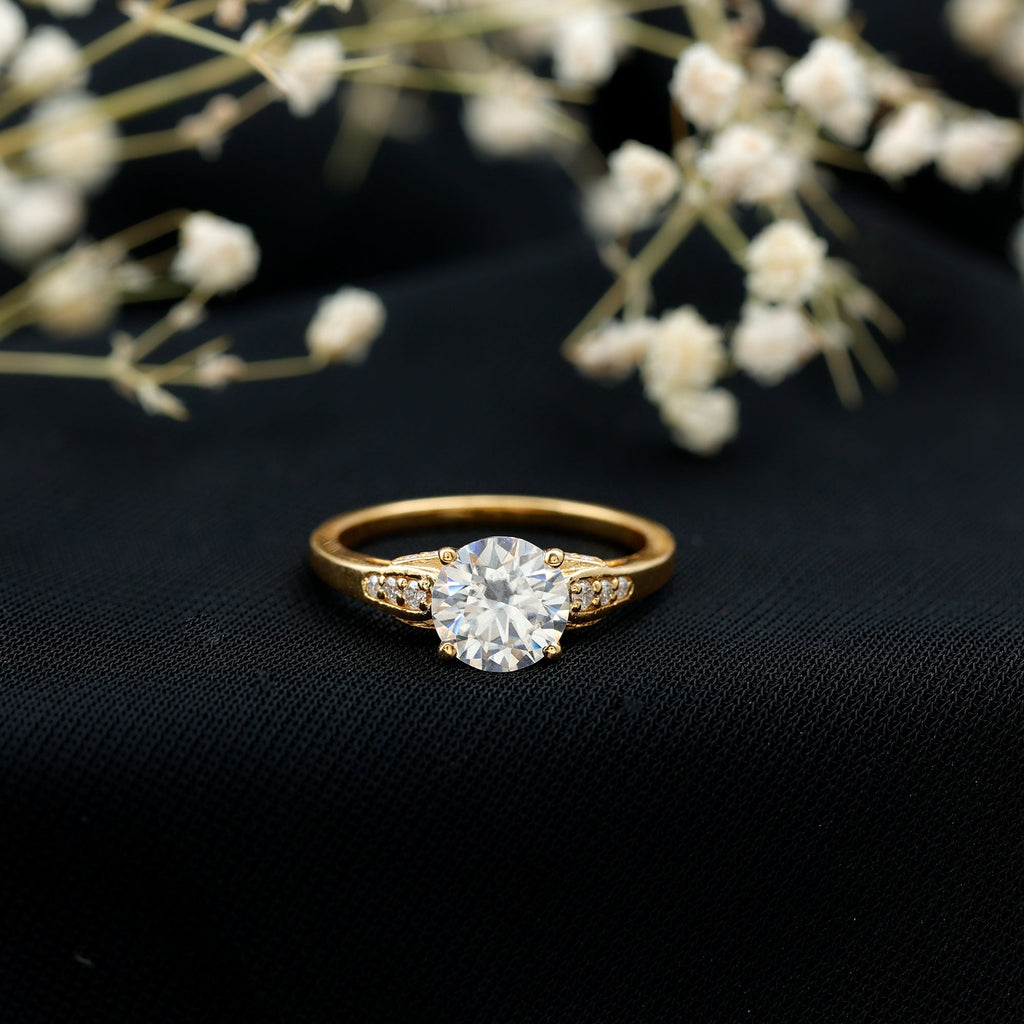 Brilliant Cut Lab Grown Diamond Trending Engagement Ring