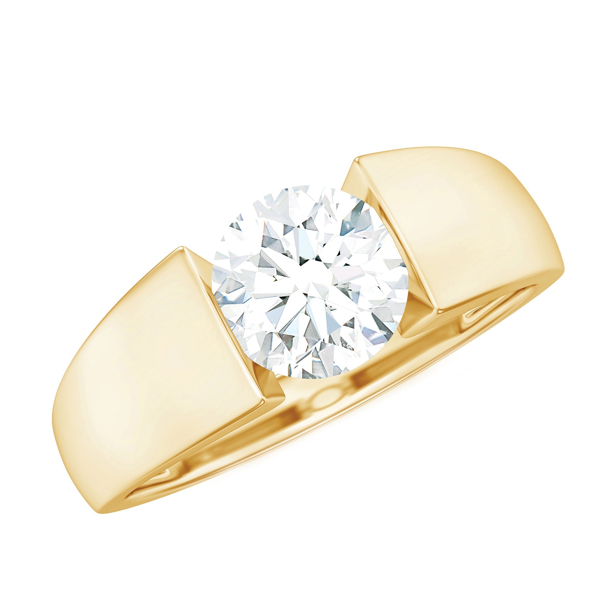 2 Carat Lab Grown Diamond Dua Lipa Inspired Engagement Ring