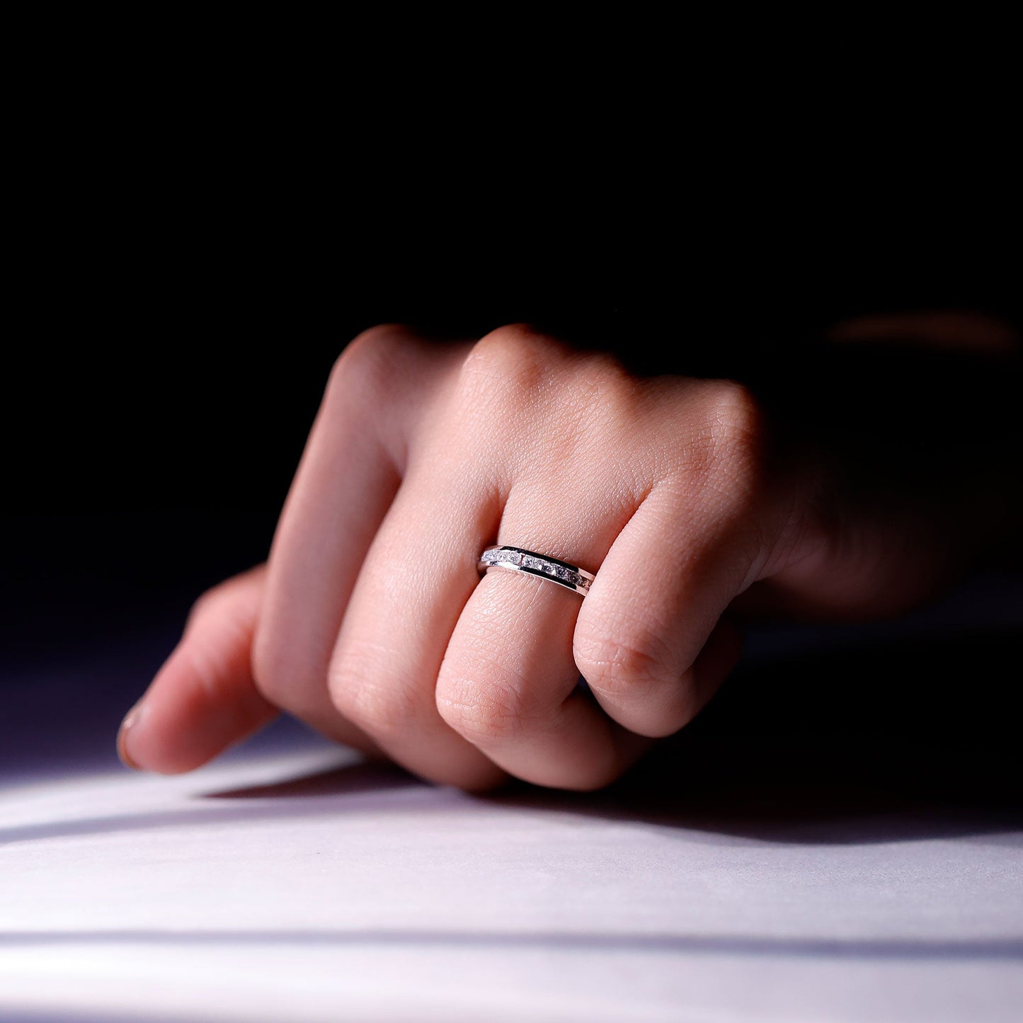 Lab Grown Diamond Wedding Eternity Band For Women