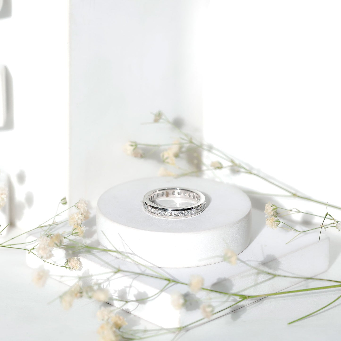 Lab Grown Diamond Wedding Eternity Band For Women