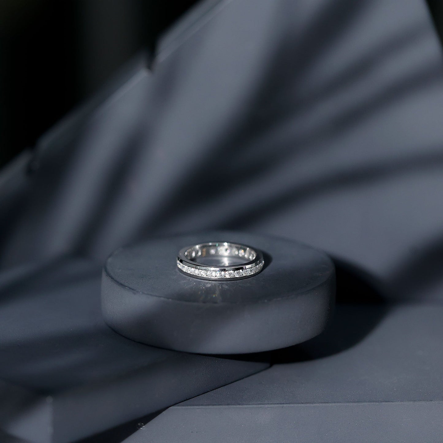 Lab Grown Diamond Wedding Eternity Band For Women