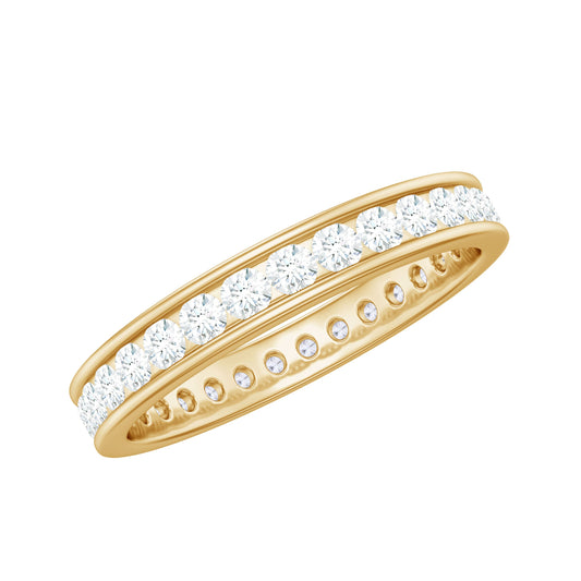 Lab Grown Diamond Wedding Eternity Band For Women