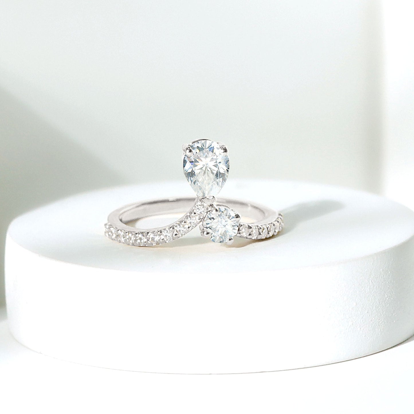 Designer Lab Grown Diamond Engagement Ring