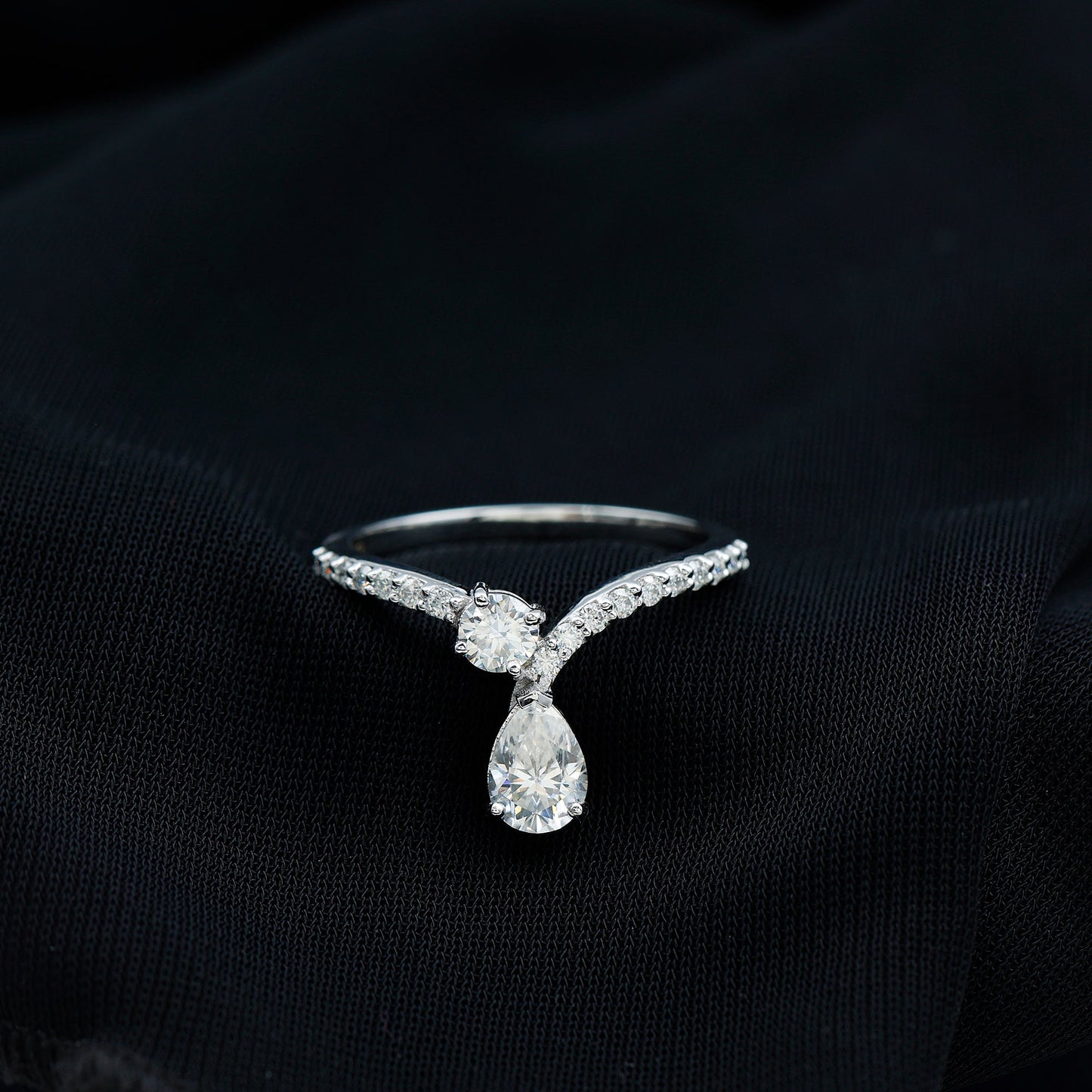 Designer Lab Grown Diamond Engagement Ring