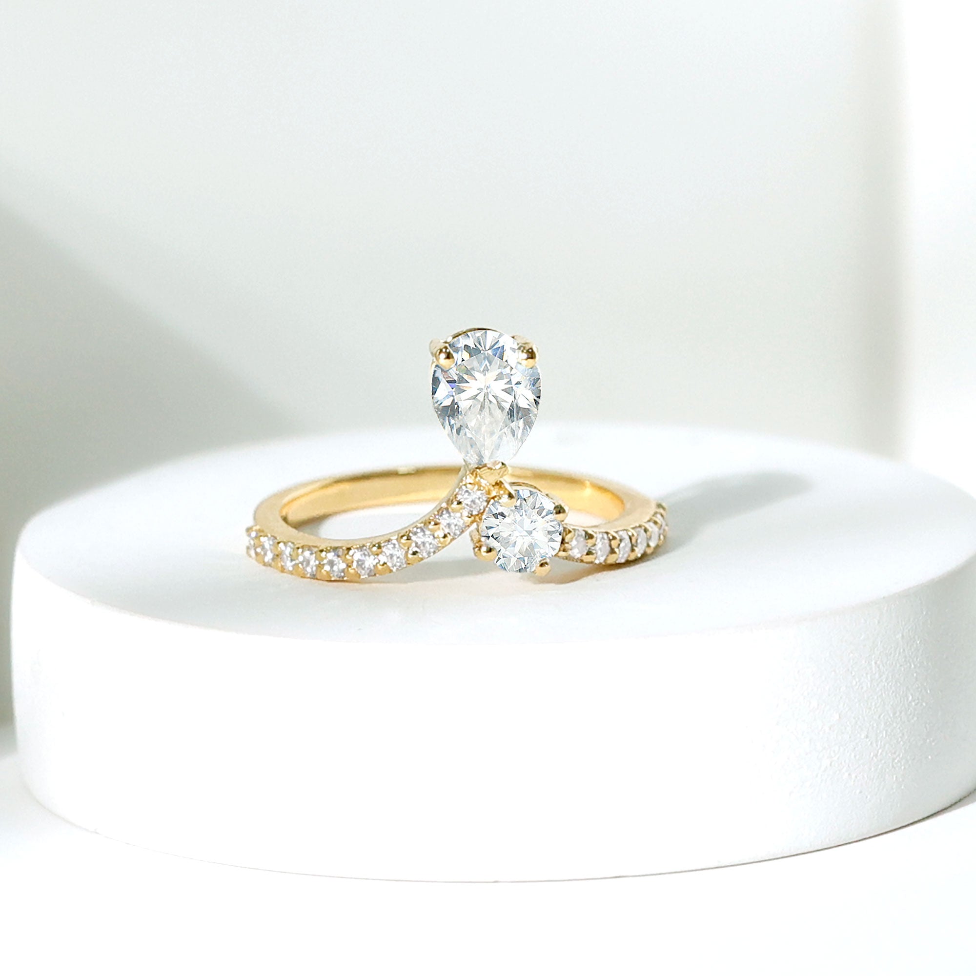 Designer Lab Grown Diamond Engagement Ring