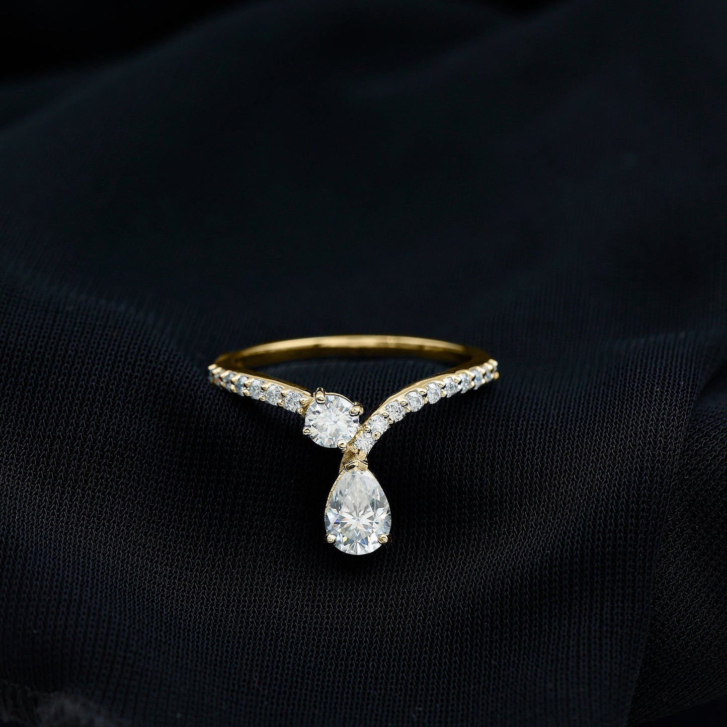 Designer Lab Grown Diamond Engagement Ring