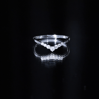 Certified Brilliant Cut Lab Grown Diamond Wedding Band Enhancer