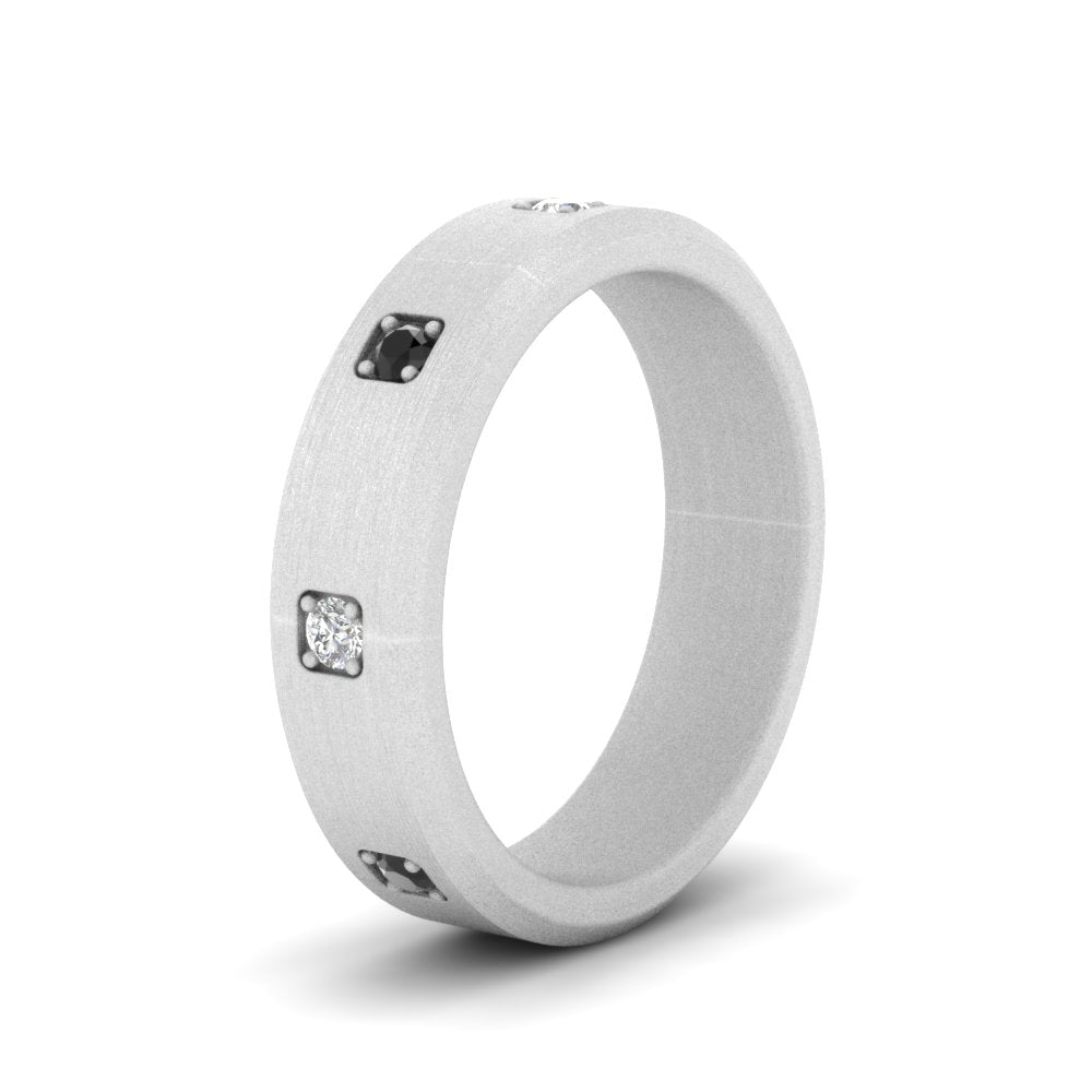 Beveled Mens Promise Ring