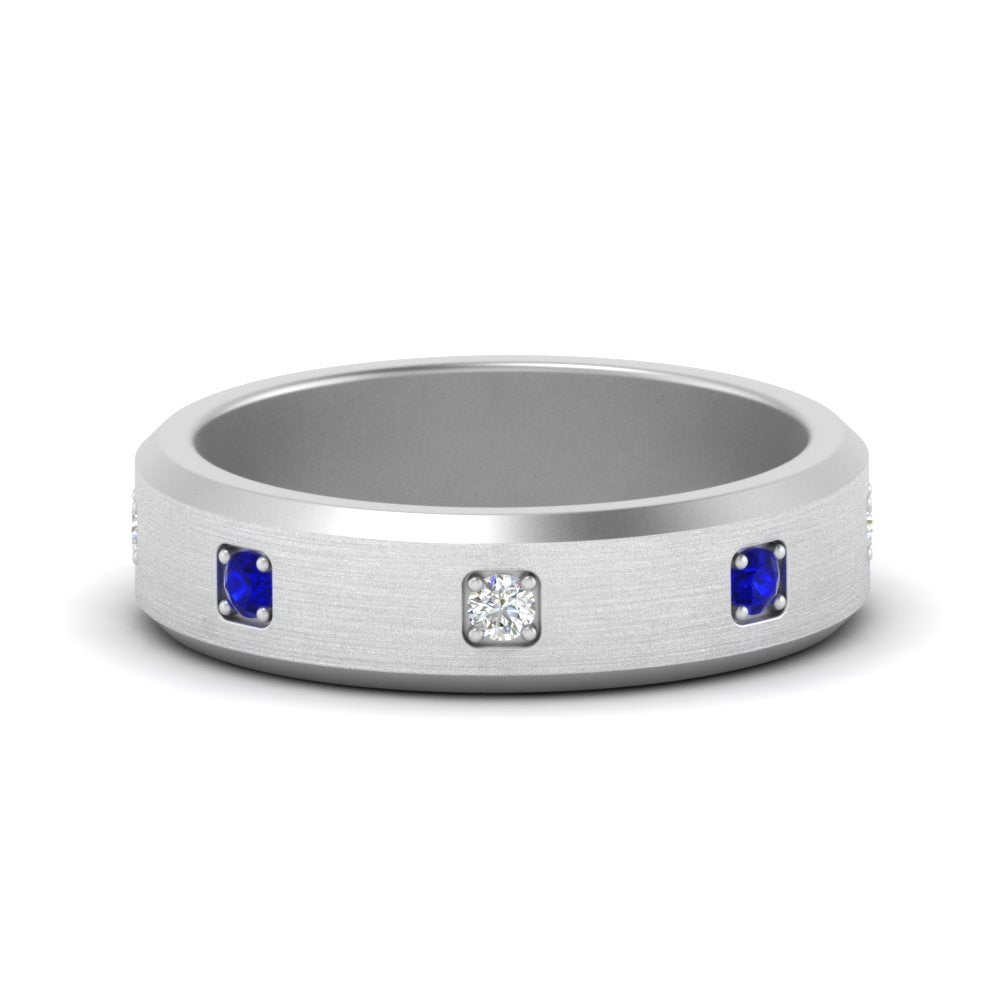 Beveled Mens Promise Ring