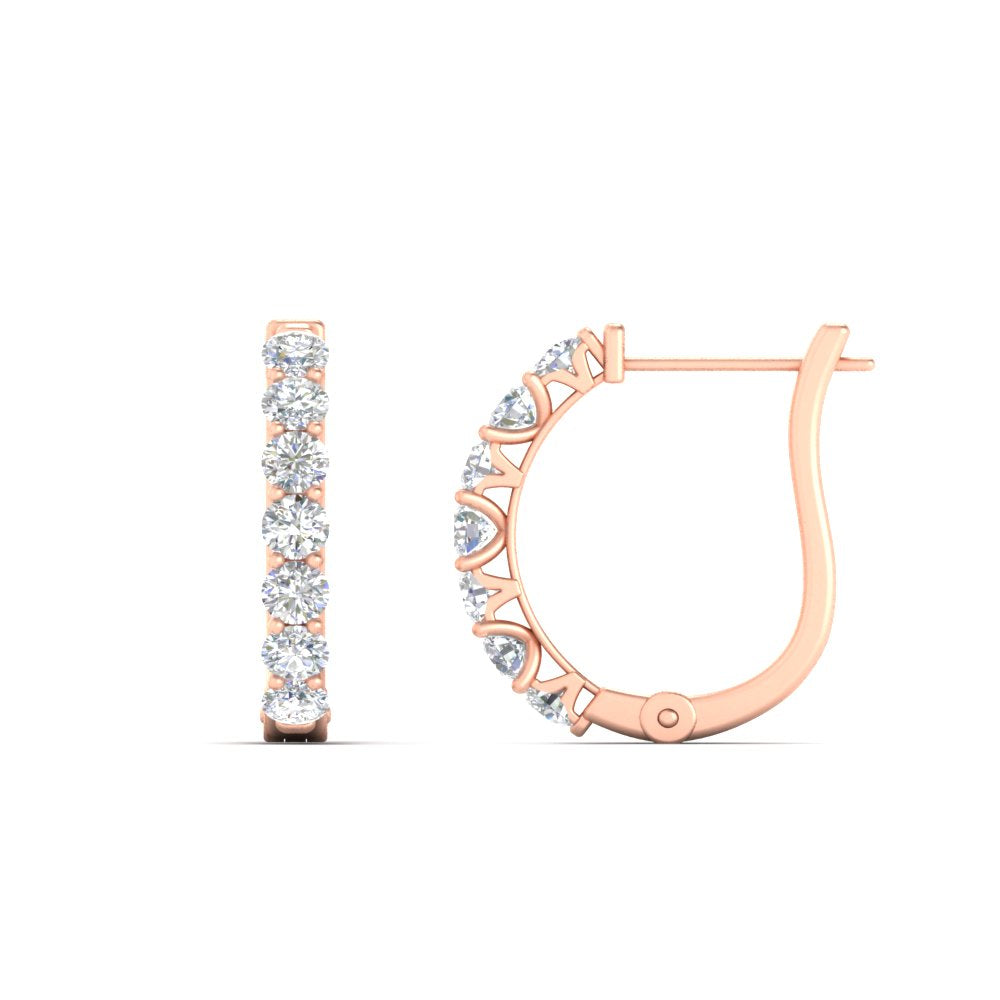 Modern Huggie Hoop Earrings