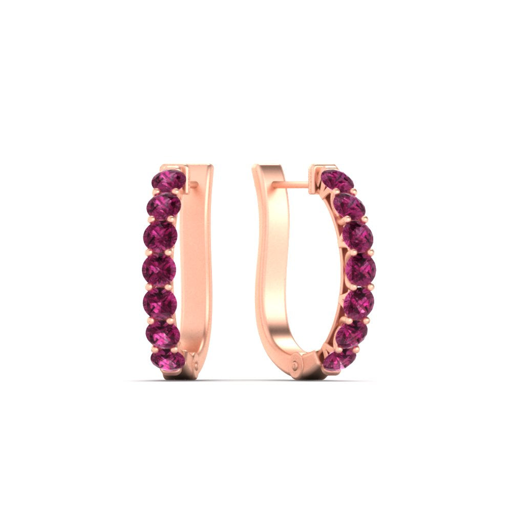 Modern Huggie Hoop Earrings