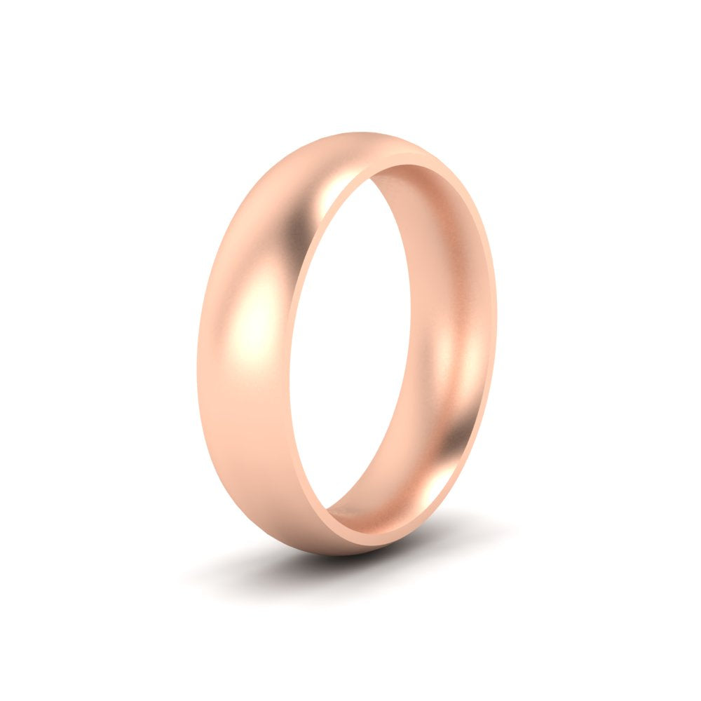 Minimalist 4mm Mens Wedding Band