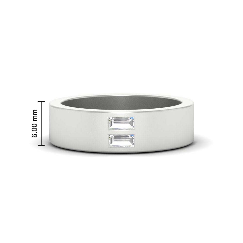 Equality Diamond Mens Wedding Ring