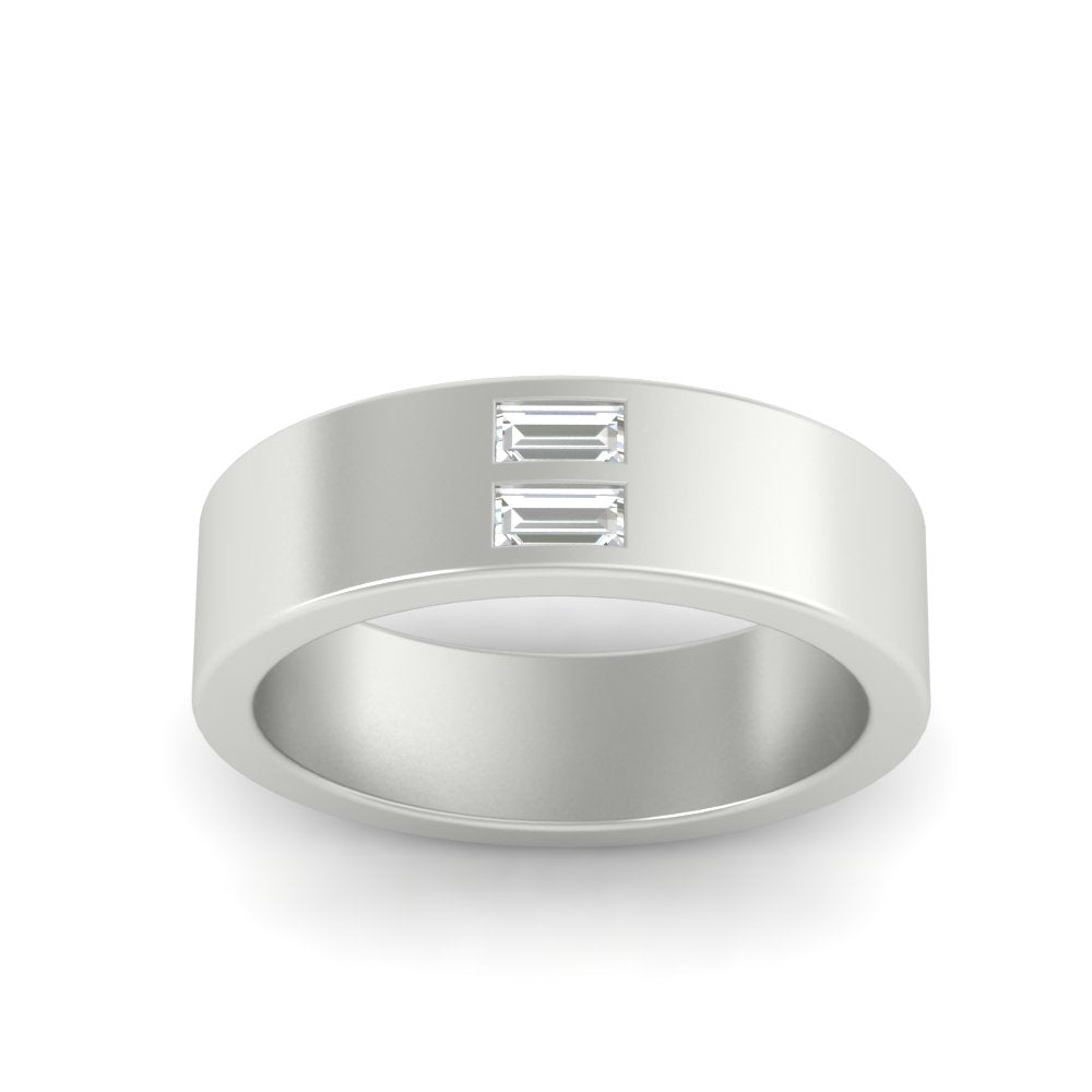 Equality Diamond Mens Wedding Ring