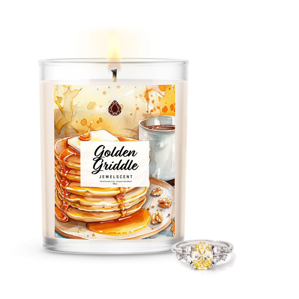 Golden Griddle 18oz Home Jewelry Candle