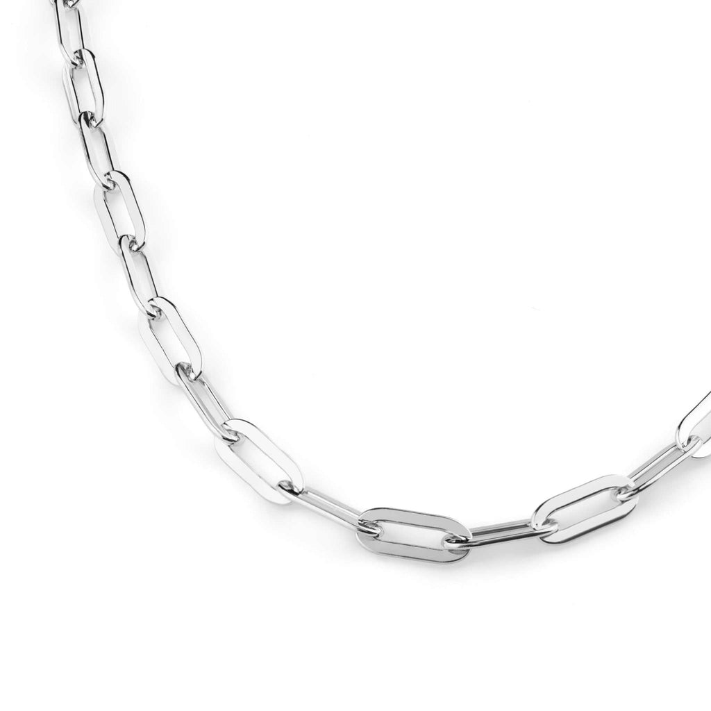 Paperclip Chain 925 Sterling Silver