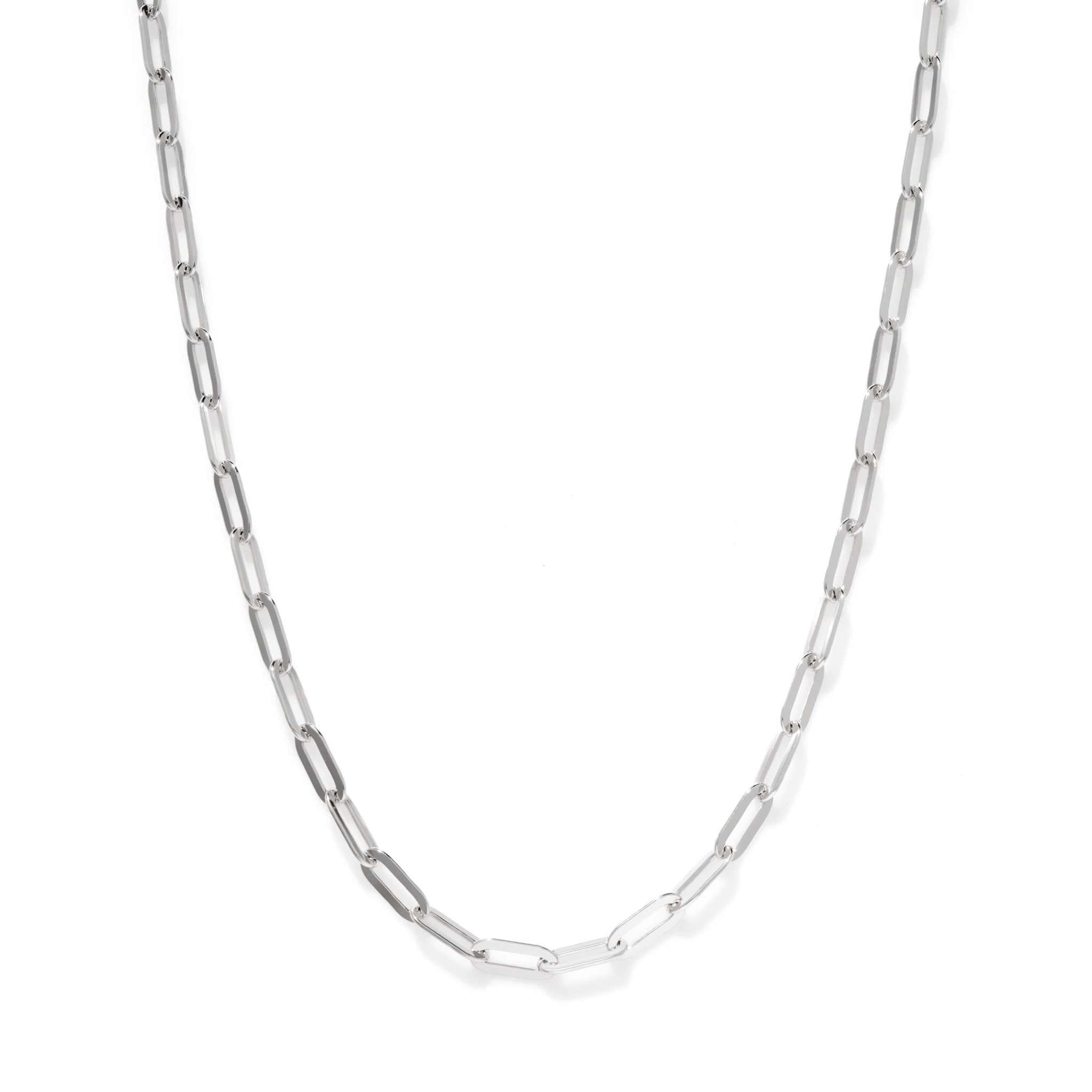 Paperclip Chain 925 Sterling Silver